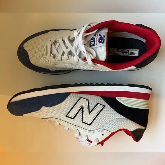 COPY - New Balance 515 Size 13 red White and Blue - Picture 2 of 10